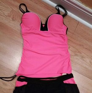 Pink/black Swimsuit
